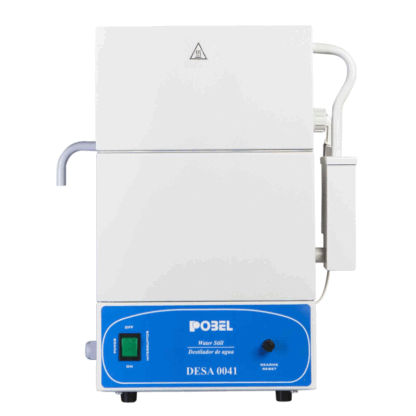 POBEL DETA High Purity Distilled Water System, laboratuvarlar için yüksek saflıkta su üreten otomatik bir damıtma cihazıdır.