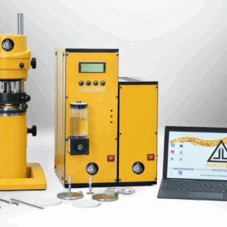 RHEOTEST® RN 5.3 ADVANCED DSR Rheometer, bitumen ve asfalt testleri için yüksek hassasiyetli bir laboratuvar cihazıdır.