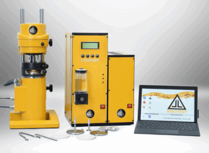RHEOTEST® RN 5.3 ADVANCED DSR Rheometer, bitumen ve asfalt testleri için yüksek hassasiyetli bir laboratuvar cihazıdır.